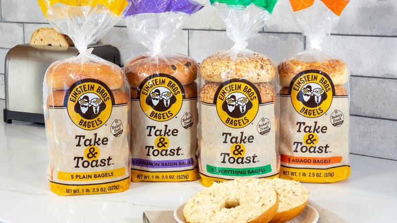   Paket Take & Toast bagel