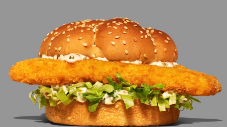 Arby's crispy fish sandwich