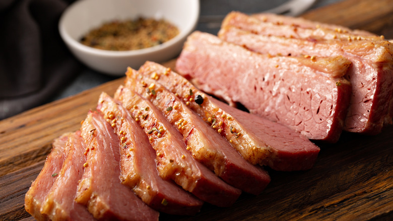 Homemade corned beef