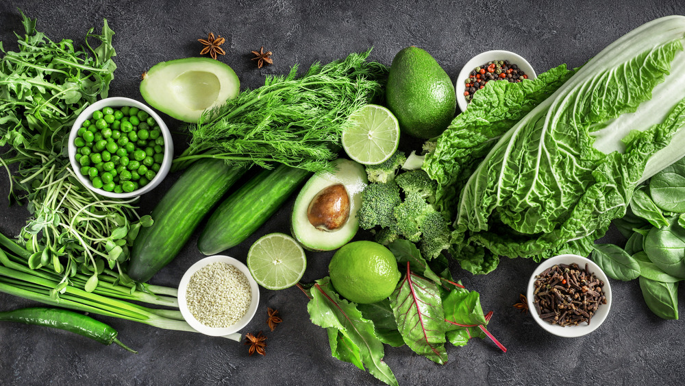 raw veggies