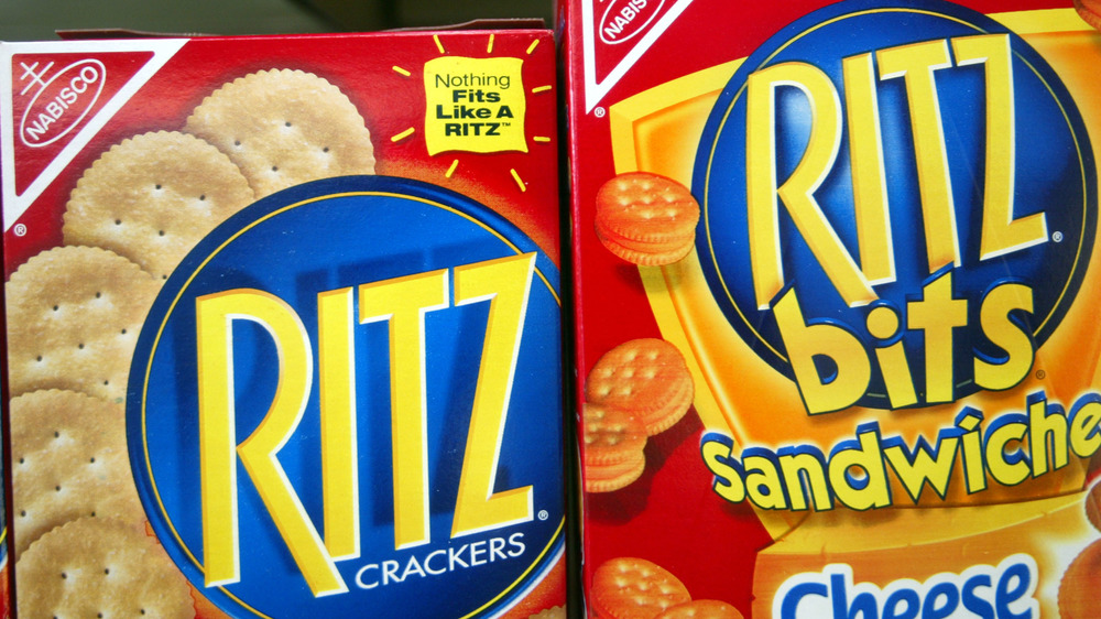 Ritz Crackers boxes