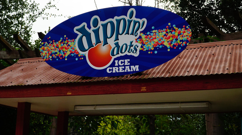 Dippin' Dots sign