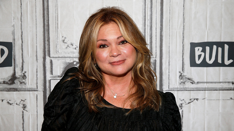 Valerie Bertinelli smirking