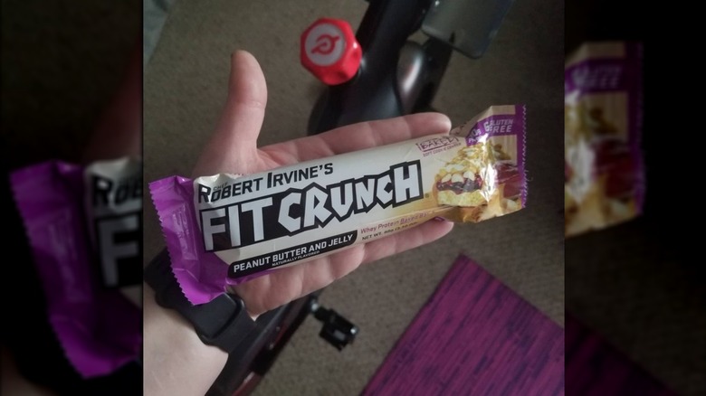 A FitCrunch protein bar