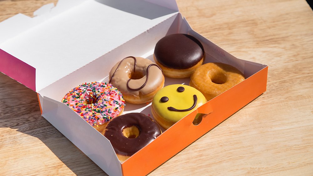 Box of Dunkin Donuts