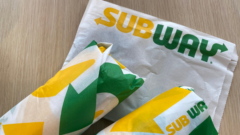 Subway sandwiches