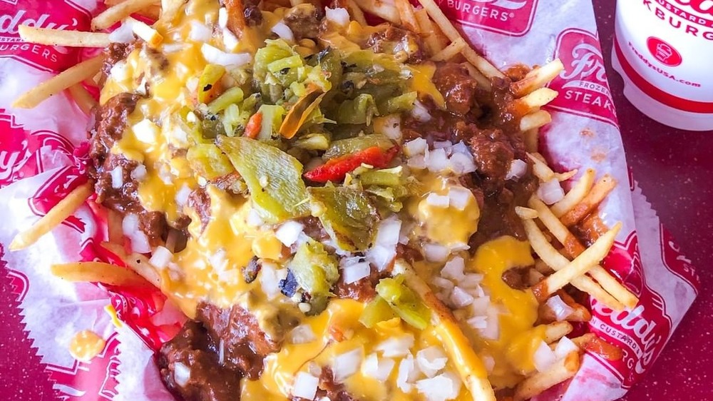 Freddy's chili fries