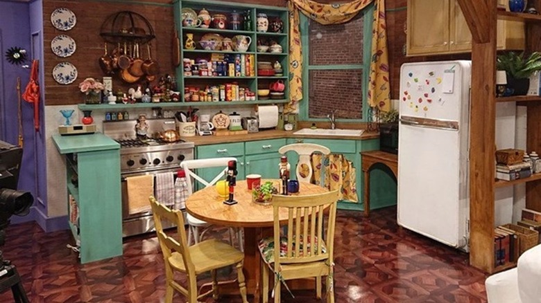 A view of Monica Geller's kitchen