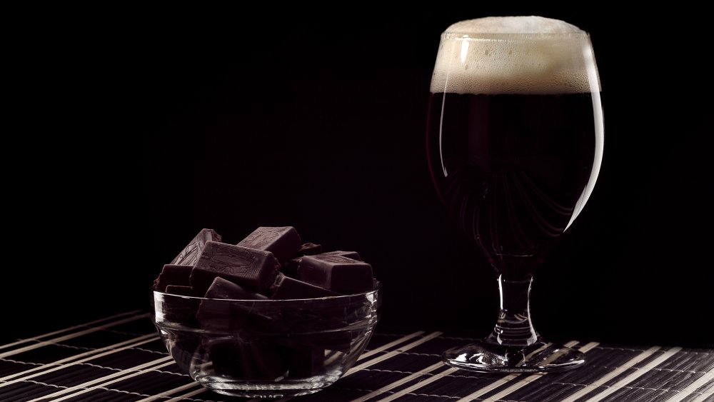 Chocolate and dark beer
