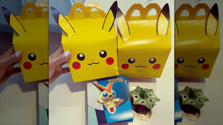 Pokemon Happy Meal box Pikachu