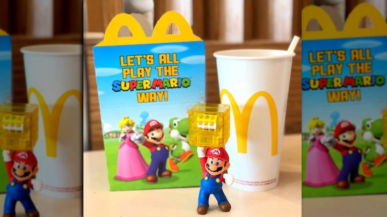 mcdonald's happy meal super mario toy