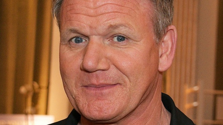 Gordon Ramsay smiling