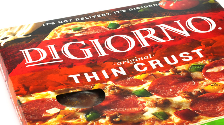 digiorno thin crust pizza box