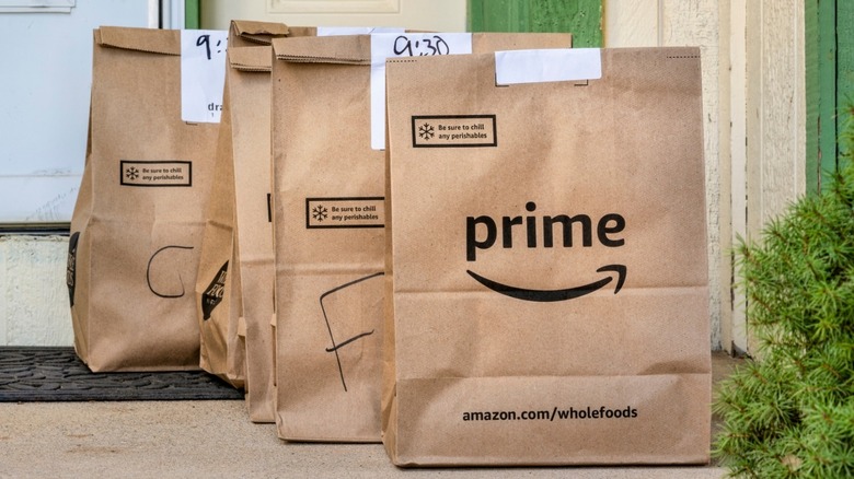 Amazon Prime paper bags