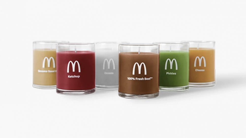 Quarter Pounder candles