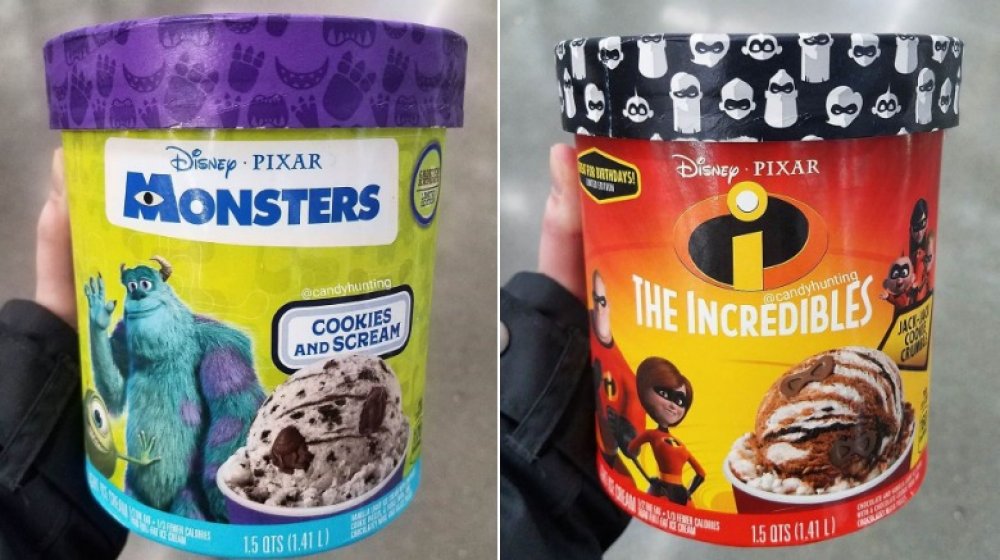 Disney/Pixar ice creams