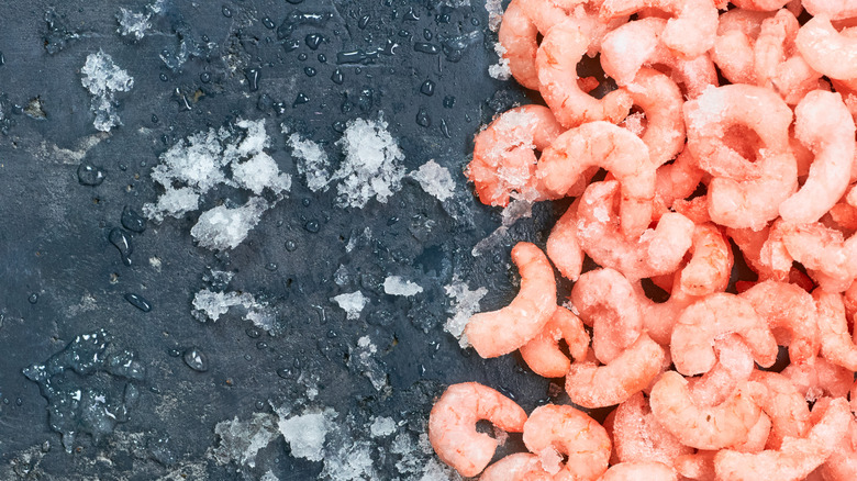 Frozen shrimp