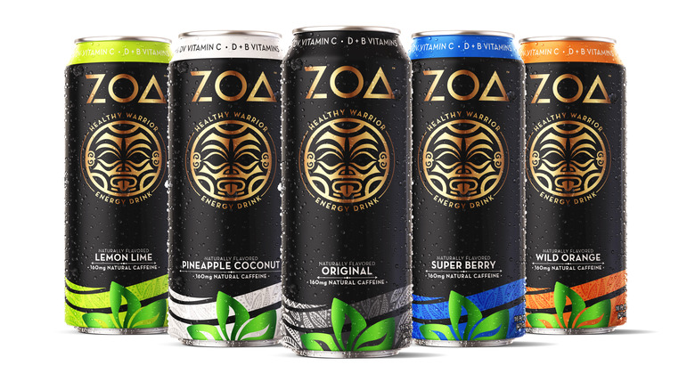 ZOA energy drinks