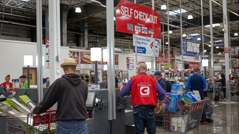 inside Costco store