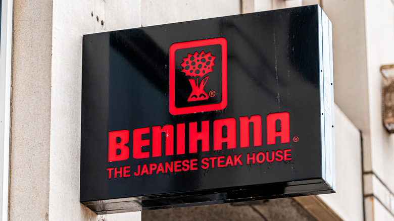 benihana sign