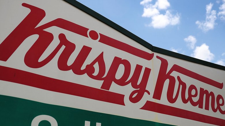 Krispy Kreme sign