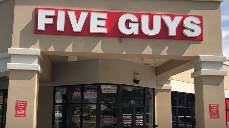 Five Guys outside