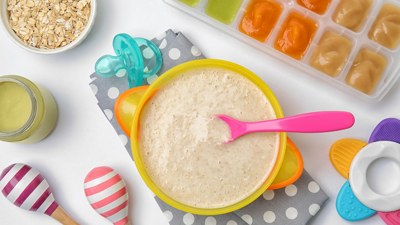 grain-based baby food