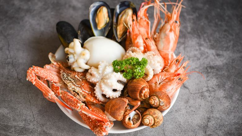 shellfish dinner