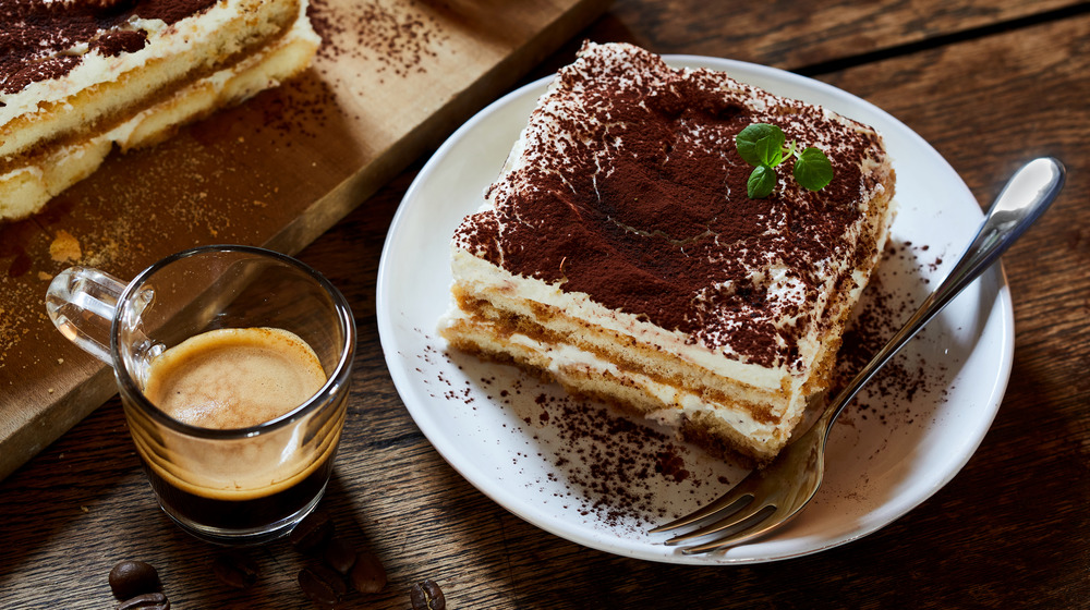 Tiramisu with espresso