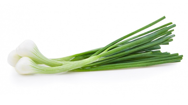 spring onions bunch