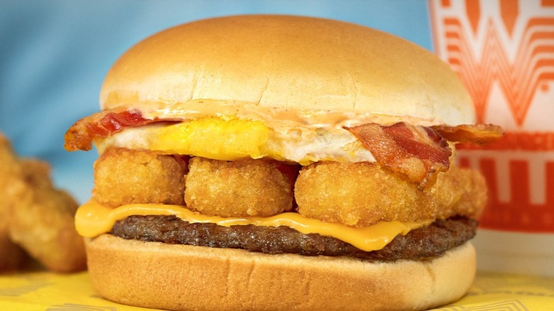 Whataburger Breakfast Burger photo ad