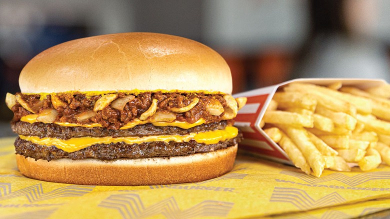 Whataburger's new chili cheese burger