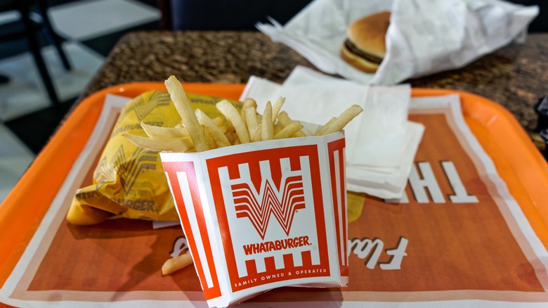 Whataburger food