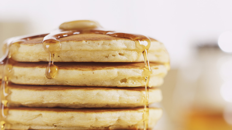 pancakes stacked