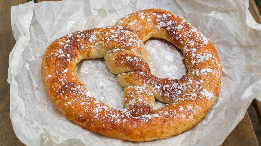 Costco cinnamon sugar pretzel