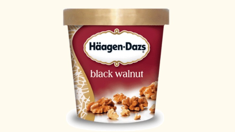 haagen-dazs black walnut ice cream 
