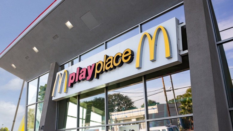 McDonald's PlayPlace sign