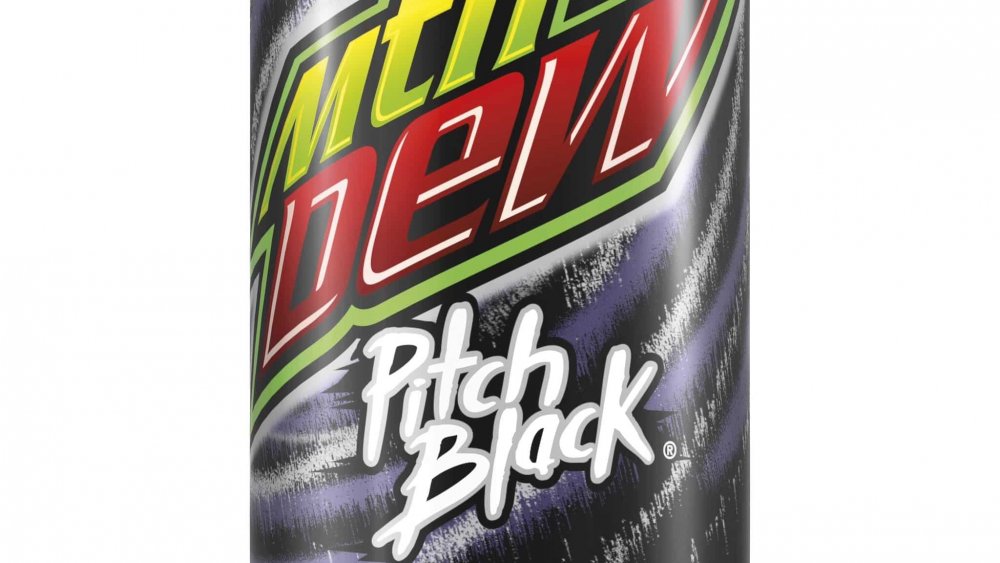 Mountain Dew Pitch Black can