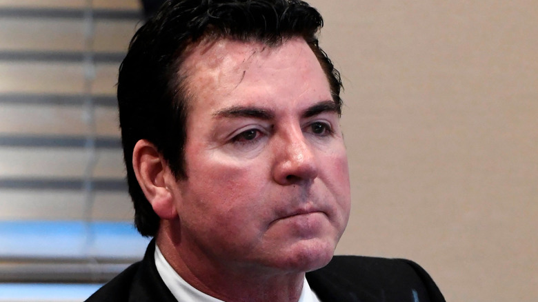 John Schnatter with somber expression