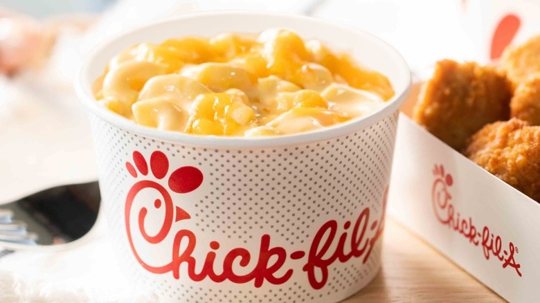 Chick-Fil-A mac and cheese 