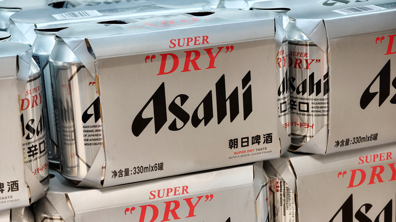 Asahi Super Dry Japanese 6-pack of beer