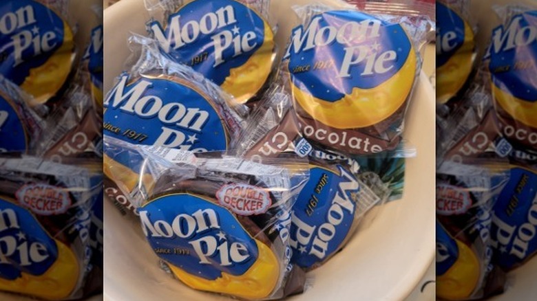 bowl of individually-packaged MoonPies