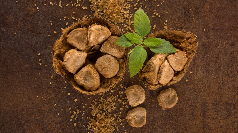 Monk fruit with herbs and sugar