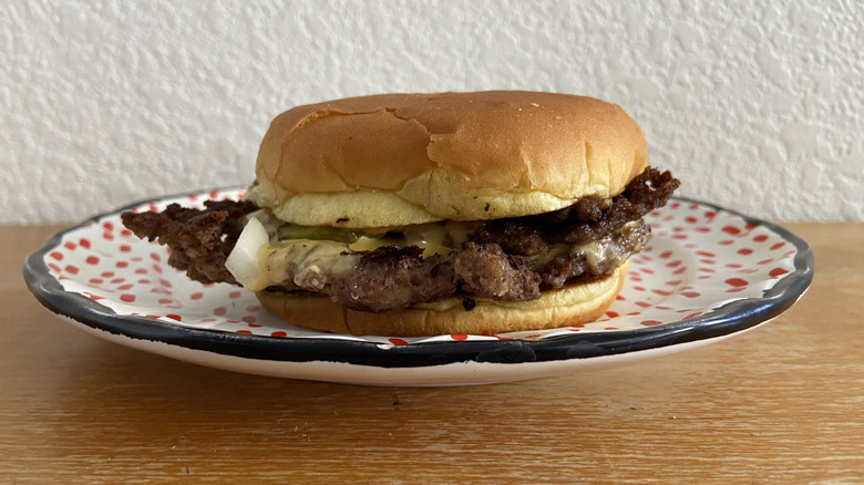 Double Sonic Smasher on a plate