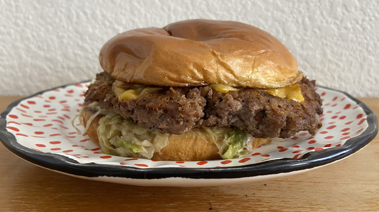 Big Smasher on a plate