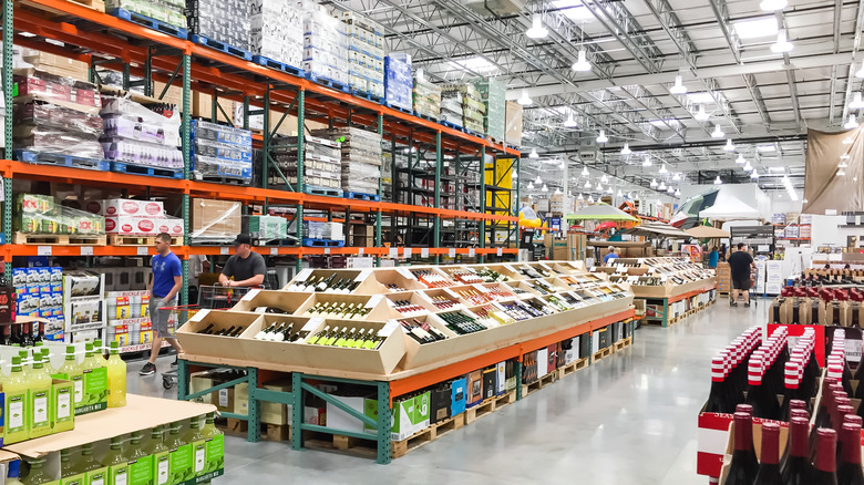 Costco store interior