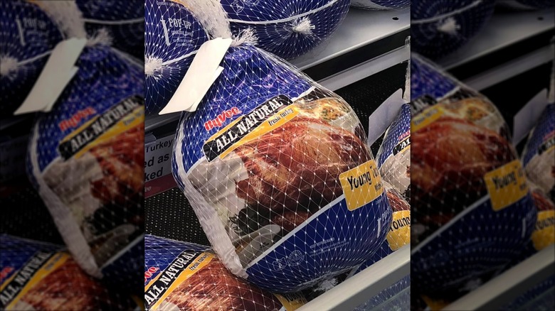 frozen Hy-Vee turkeys