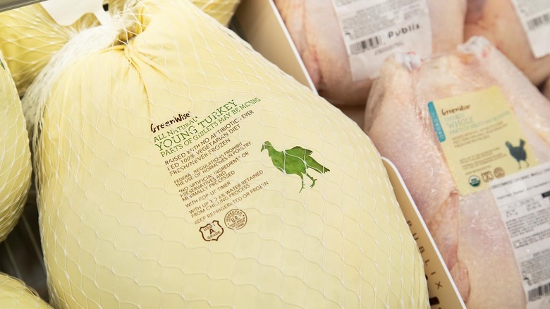 Publix house brand Greenwise frozen turkeys