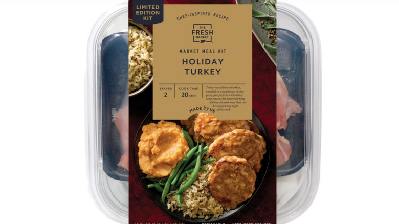The Fresh Market's single-serving turkey meal kit