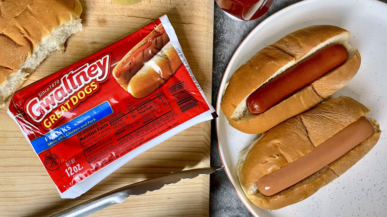 Gwaltney Traditional Meat Franks made with chicken and pork
